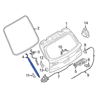 BMW OE - Rear Left Liftgate Lift Support