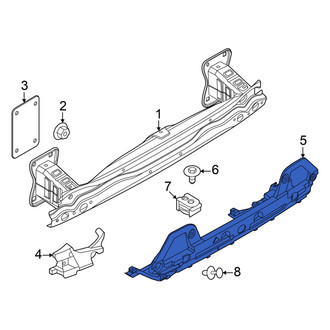 BMW OE - Rear Frame Side Member Crossmember