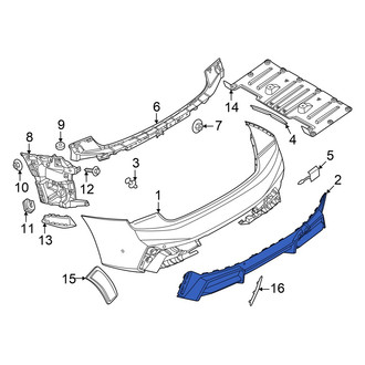 BMW OE - Rear Bumper Cover