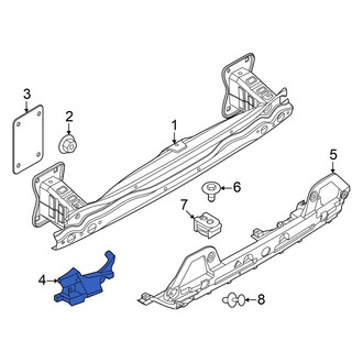 BMW OE - Front Bumper Impact Absorber