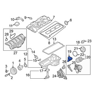 BMW OE - Engine Oil Filter Housing Gasket