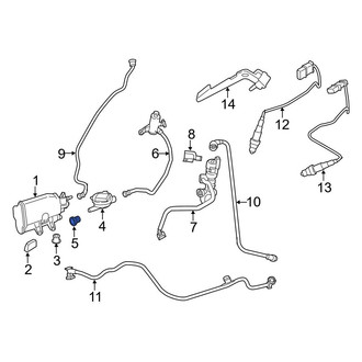 BMW OE - Evaporative Emissions System Leak Detection Pump Grommet