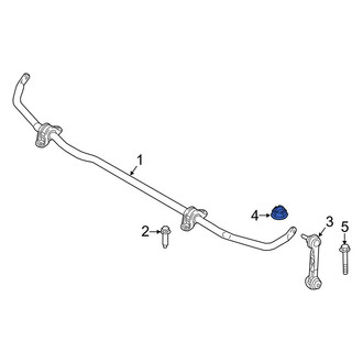 BMW OE - Suspension Stabilizer Bar Link Nut