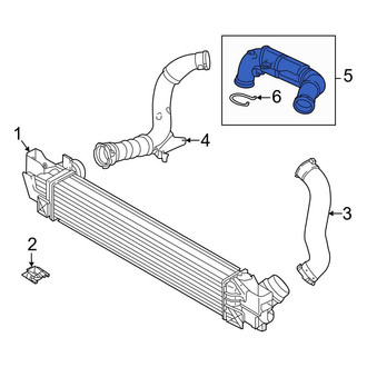 BMW OE - Intercooler Pipe