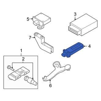 BMW OE - Tire Pressure Monitoring System (TPMS) Antenna