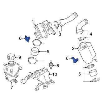 BMW OE - Turbocharger Boost Sensor