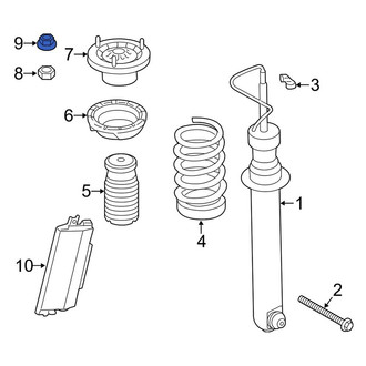 BMW OE - Instrument Panel Air Bag Nut