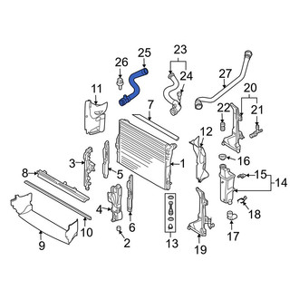 BMW OE - Lower Radiator Coolant Hose