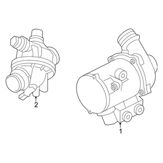 BMW OE - Cooling - Water Pump (3.0si)