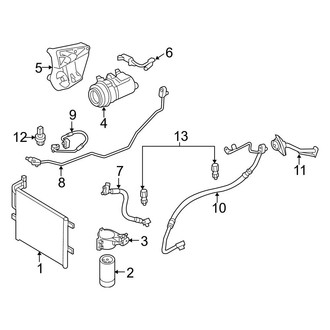 BMW OE - Air Conditioner & Heater - Condenser, Compressor & Lines