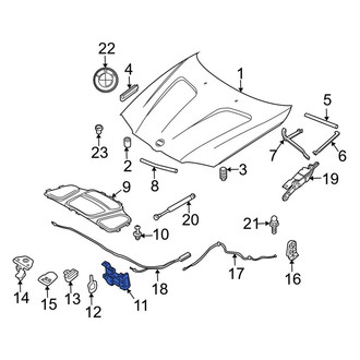 BMW OE - Front Hood Latch