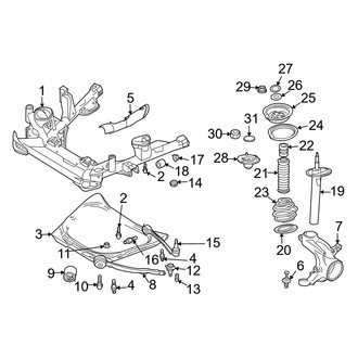 BMW OE - Front Suspension - Suspension Components
