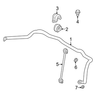 BMW OE - Front Suspension - Stabilizer Bar & Components (2.5i / 3.0i)