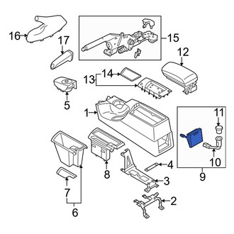 BMW OE - Front 12 Volt Accessory Power Outlet