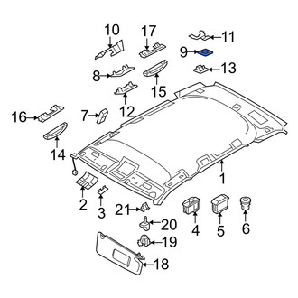 BMW OE - Rear Sunroof Switch Bracket