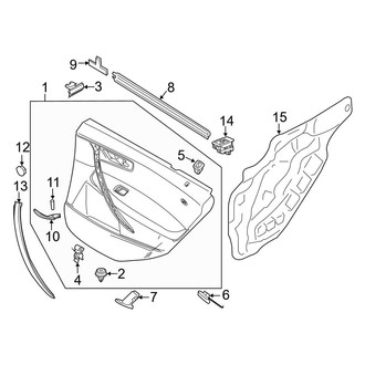 BMW OE - Rear Door - Interior Trim