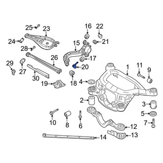 BMW OE - Suspension Knuckle Bolt