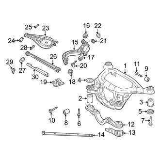 BMW OE - Rear Suspension - Suspension Components