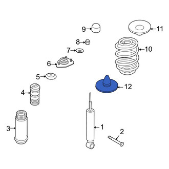 BMW OE - Lower Coil Spring Insulator