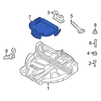 BMW OE - Spare Tire Compartment Bracket