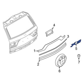 BMW OE - Rear Hatch Emblem