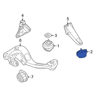 BMW OE - Left Engine Mount