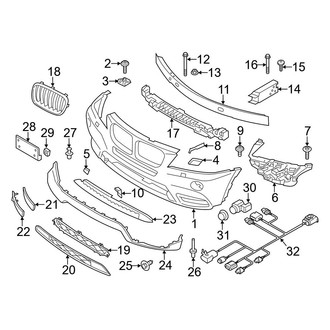 BMW OE - Front Bumper - Bumper & Components