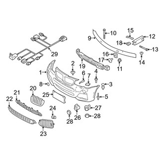 BMW OE - Front Bumper - Bumper & Components