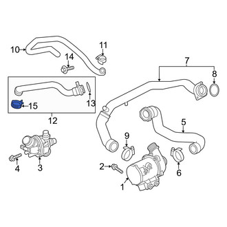 BMW OE - Fuel Filler Hose Clamp