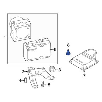 BMW OE - ABS Wheel Speed Sensor Nut