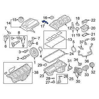 BMW OE - PCV Valve Hose
