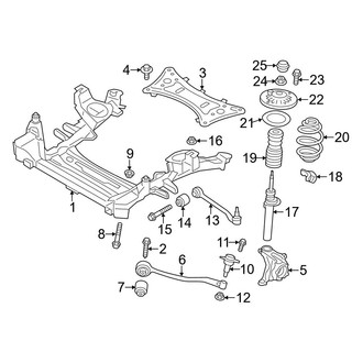 BMW OE - Front Suspension - Suspension Components (RWD)