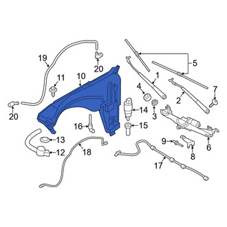 BMW OE - Washer Fluid Reservoir