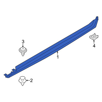 BMW OE - Right Rocker Panel Guard