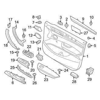 BMW OE - Front Door - Interior Trim
