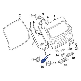 BMW OE - Rear Liftgate Latch