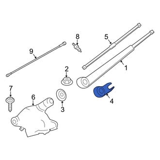 BMW OE - Rear Wiper Arm Cover
