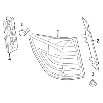 BMW OE - Rear Lamps - Tail Lamps (Quarter Panel)