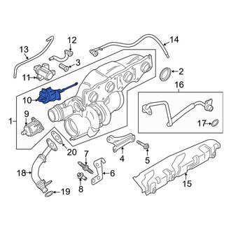 BMW OE - Turbocharger Wastegate Actuator