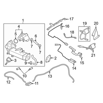 BMW OE - Emission System - Emission Components (EGR Components)