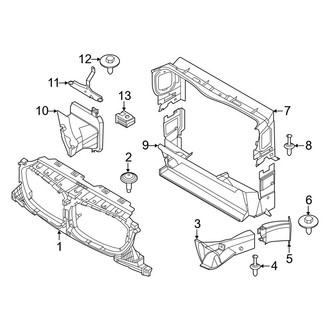 BMW OE - Radiator Support - Air Intake (M / M40i)