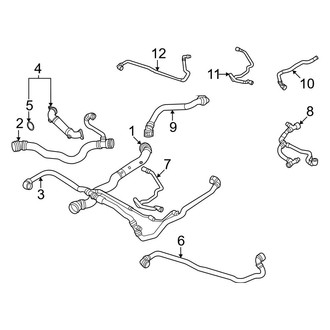 BMW OE - Cooling - Radiator Hoses (xDrive30e)