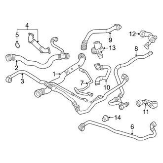 BMW OE - Cooling - Radiator Hoses (sDrive30i / xDrive30i)