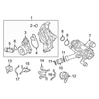 BMW OE - Cooling - Water Pump (M40i)