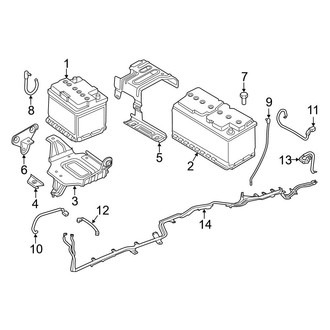 BMW OE - Electrical - Battery (Conventional), (M40i / sDrive30i / xDrive30e / xDrive30i)