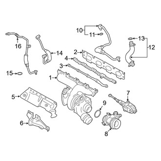 BMW OE - Engine - Turbocharger & Components (sDrive30i / xDrive30i)