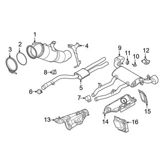 BMW OE - Exhaust System (M40i)