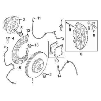 BMW OE - Front Suspension - Brake Components (M / M Competition)