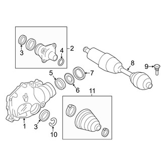 BMW OE - Front Suspension - Carrier & Front Axles
