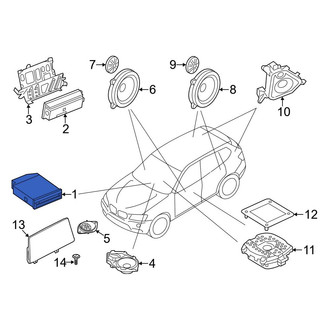BMW OE - Radio Control Unit